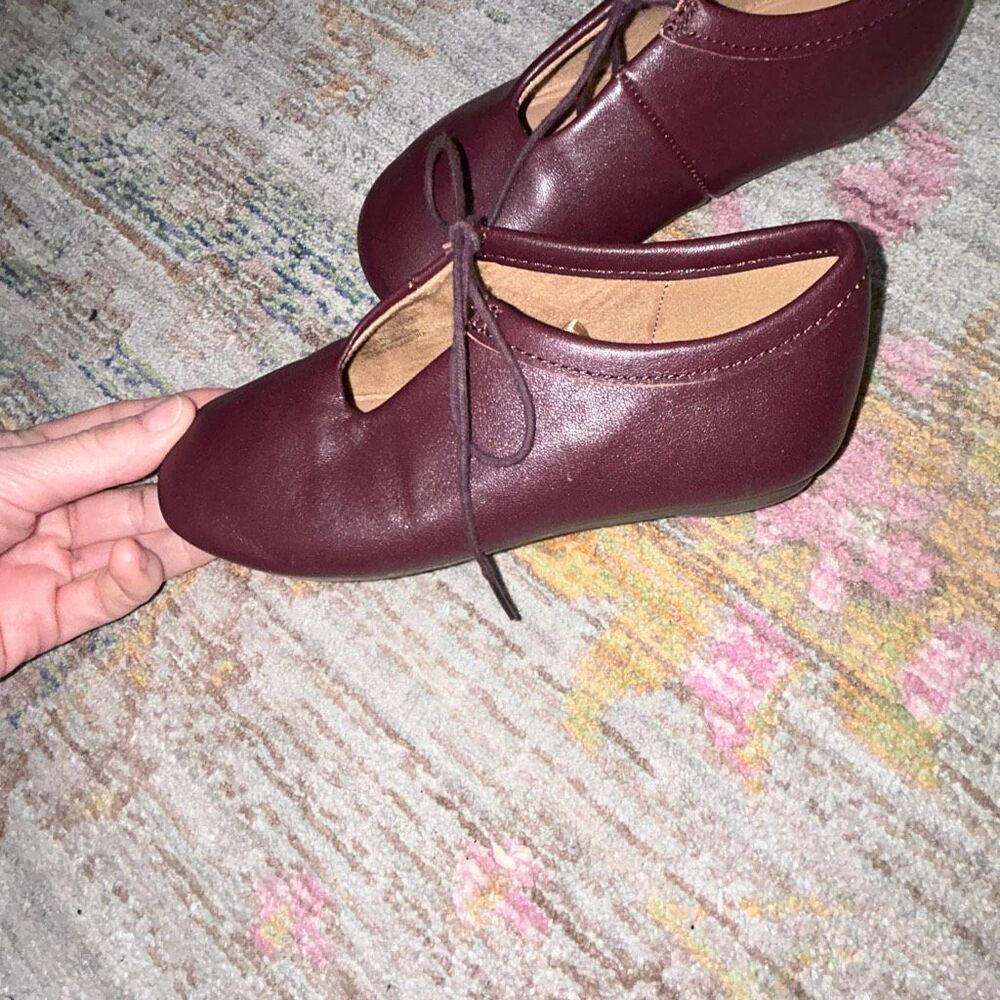 Zara plum Mary Jane  nwot sz 27/11 - Picture 3 of 3